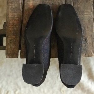 Zara Shoes - ZARA - Glitter Block Heel Boots Zara Shoes - ZARA - Glitter Block Heel Boots